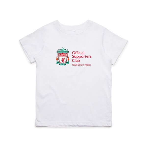 OLSC New South Wales - Large Logo - Youth Tee - White Thumbnail