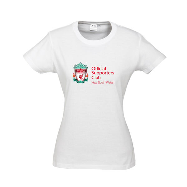 OLSC New South Wales - Large Logo - Womens Tee - White Thumbnail