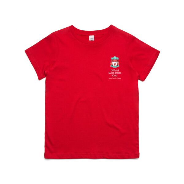 OLSC New South Wales - Small Logo - Youth Tee - Red Thumbnail