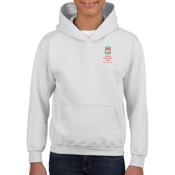 OLSC New South Wales - Small Logo - Youth Hoodie - White Thumbnail